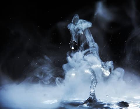 Extremely hot water